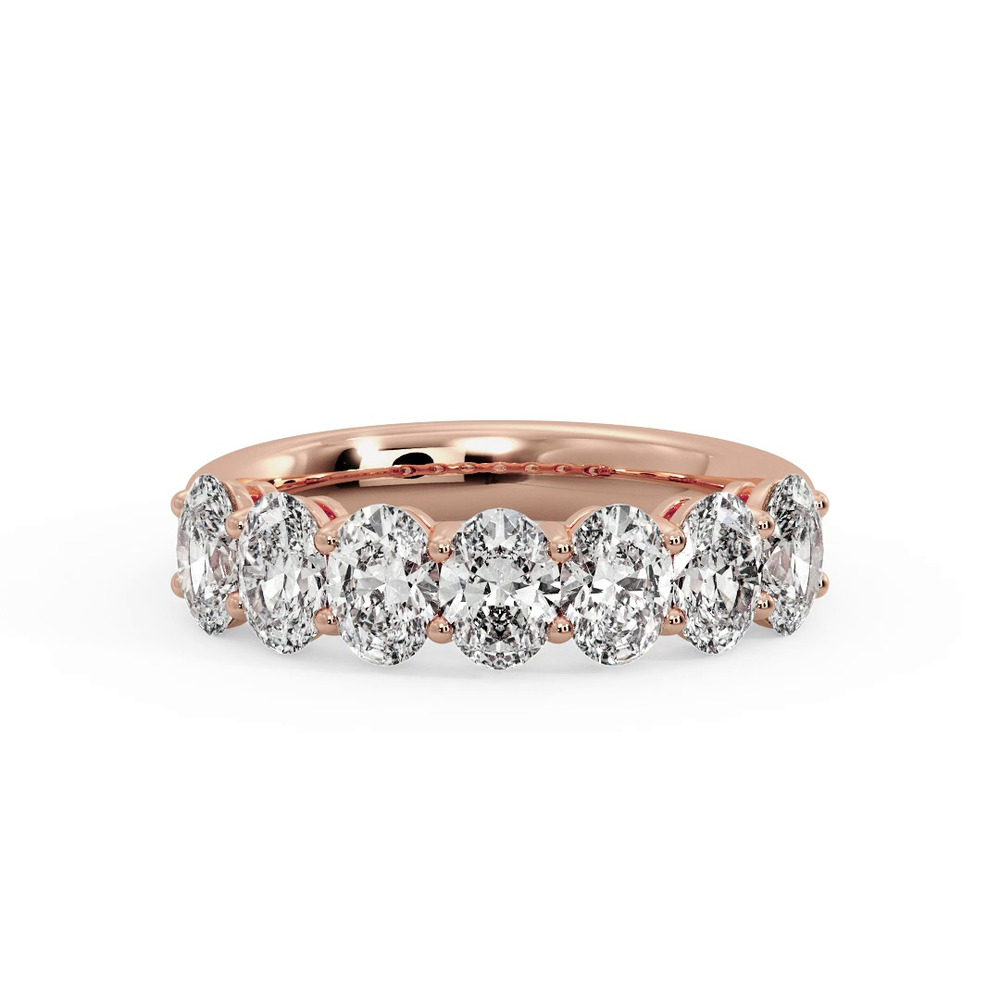 360 degree view of Mavi 7 Stone Diamond Band