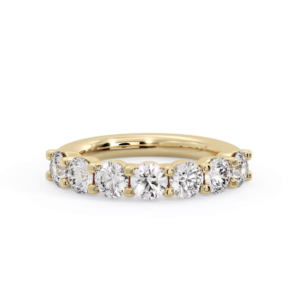 360 degree view of Bonnie 7 Stone Diamond Band