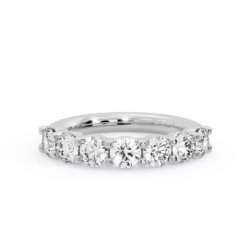360 degree view of Bonnie 7 Stone Lab Diamond Band