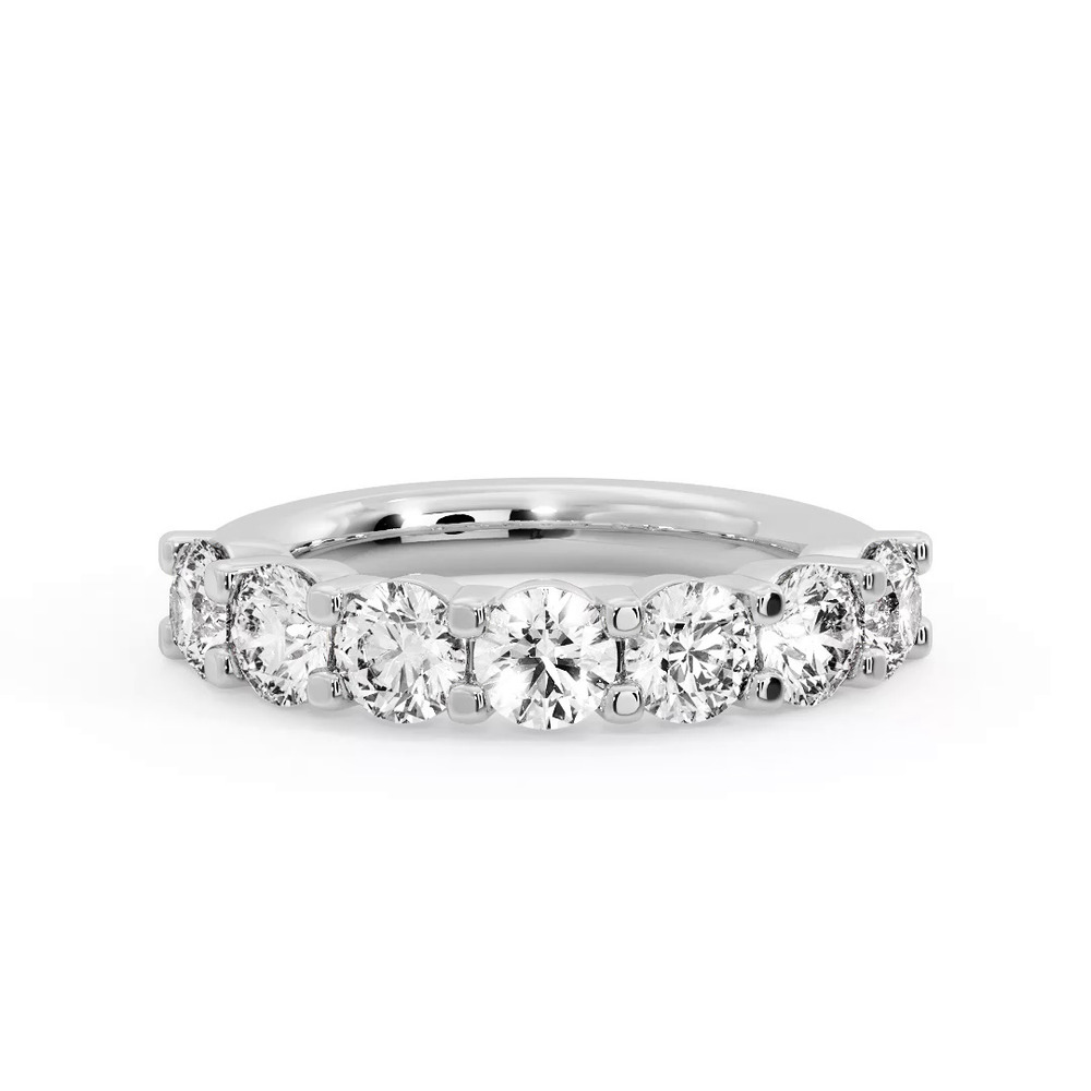 360 degree view of Mylah 7 Stone Lab Diamond Band