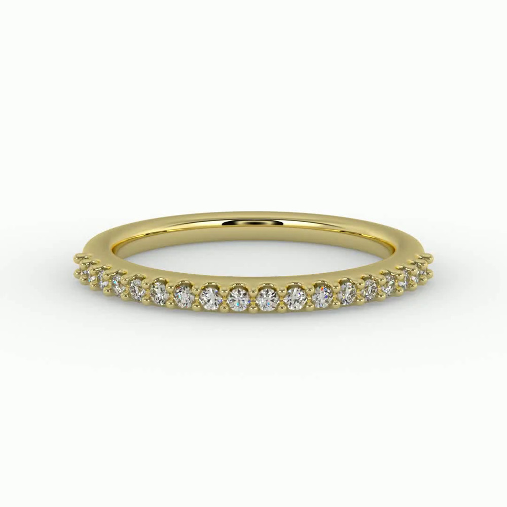 360 degree view of Violet Pave Band