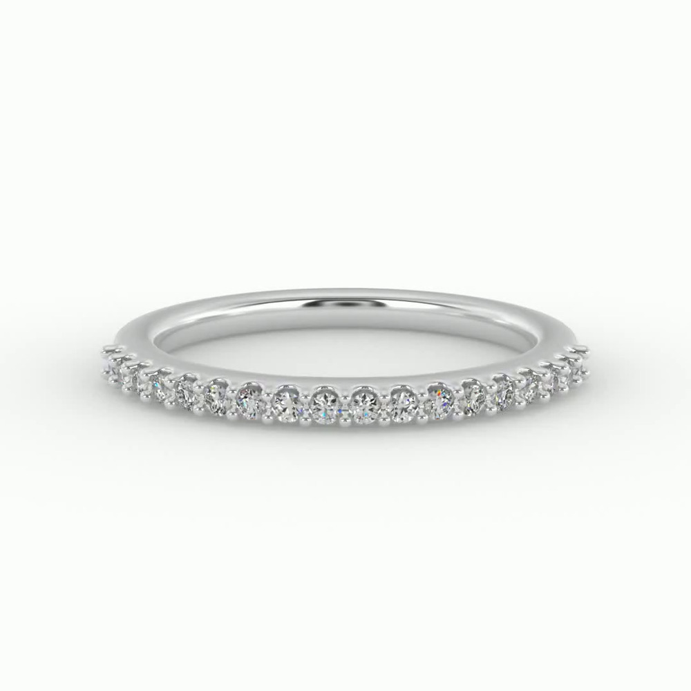 360 degree view of Violet Pave Band