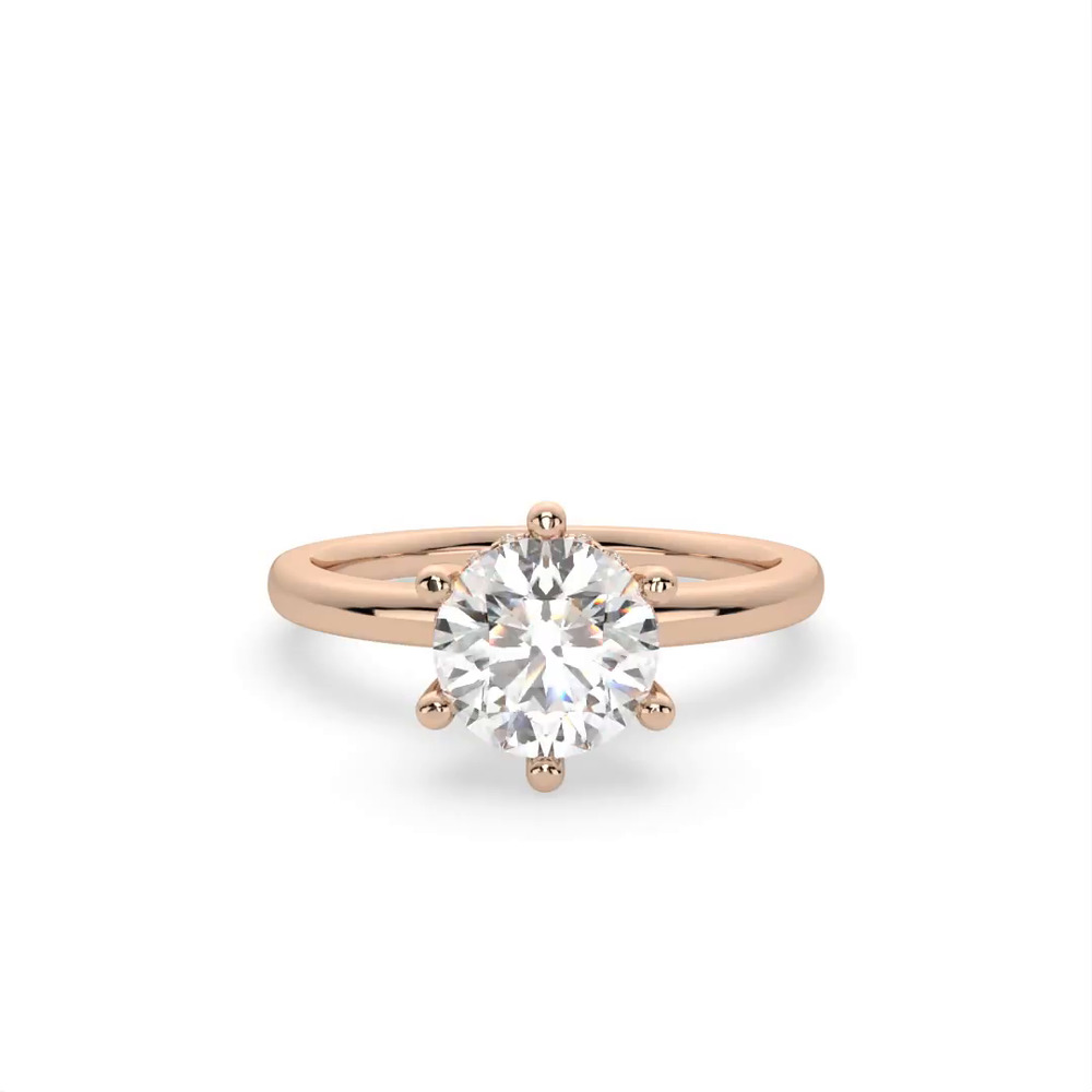 360 degree view of Tillie Engagement Ring