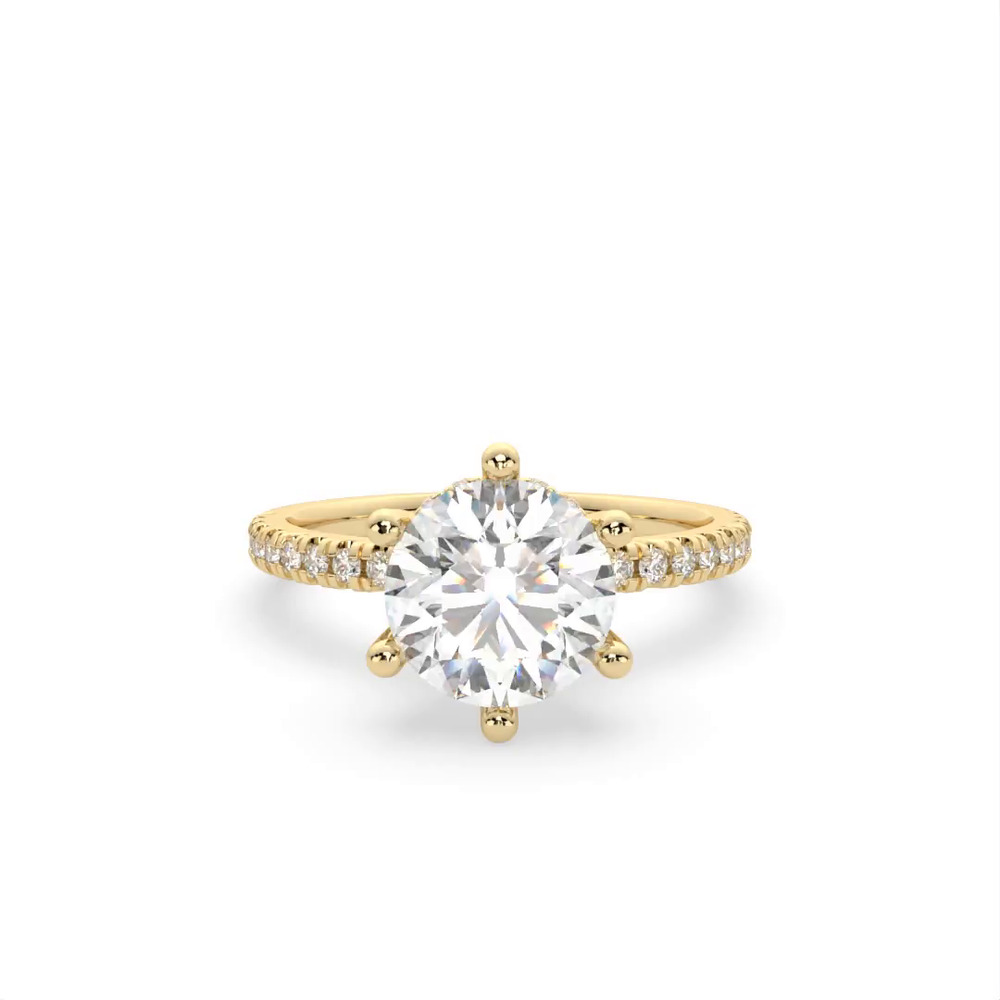 360 degree view of Remy Engagement Ring
