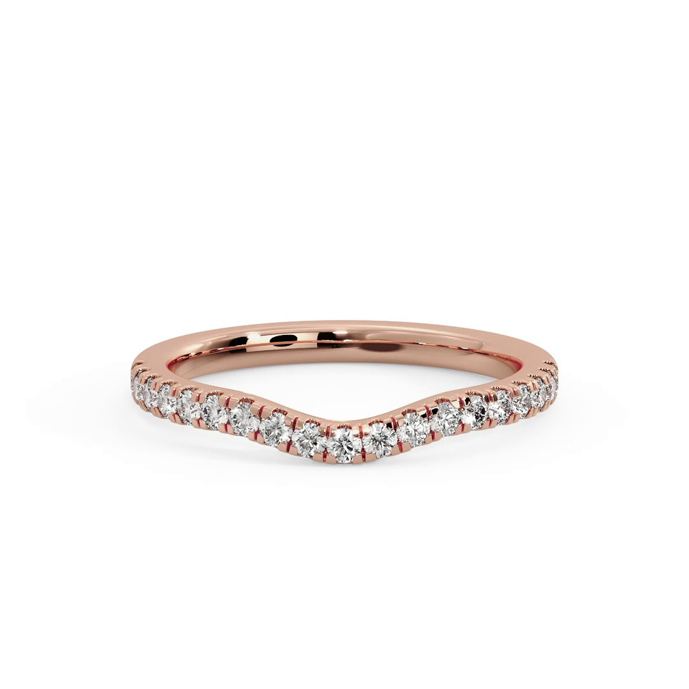 360 degree view of Athena Pave Band