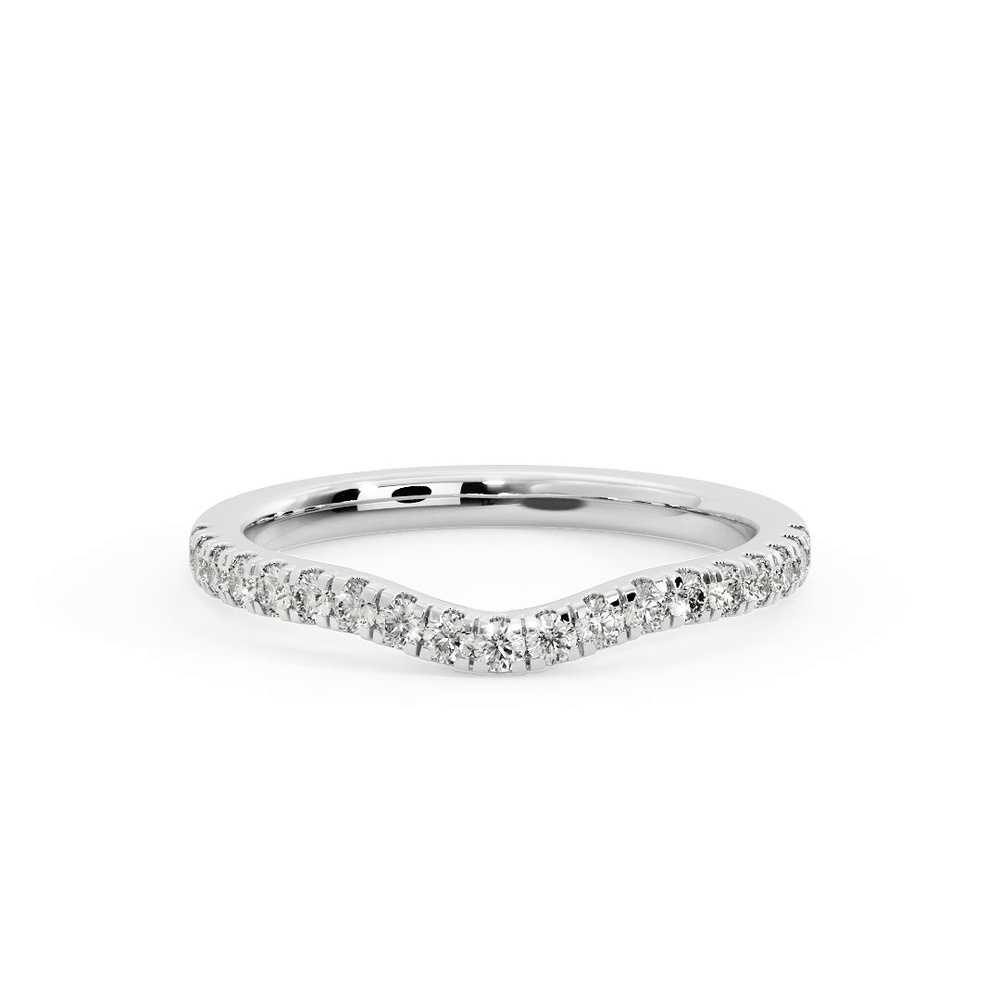360 degree view of Athena Pave Band