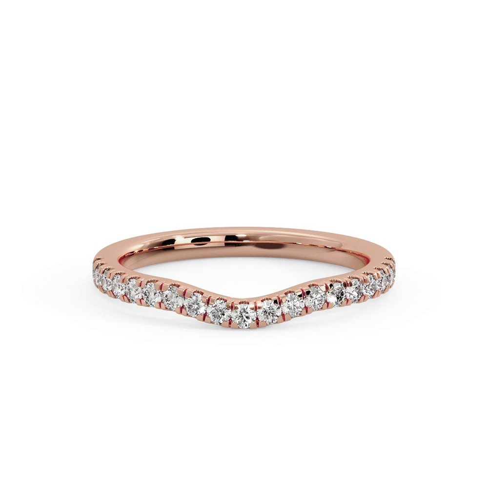 360 degree view of Arianna Pave Band