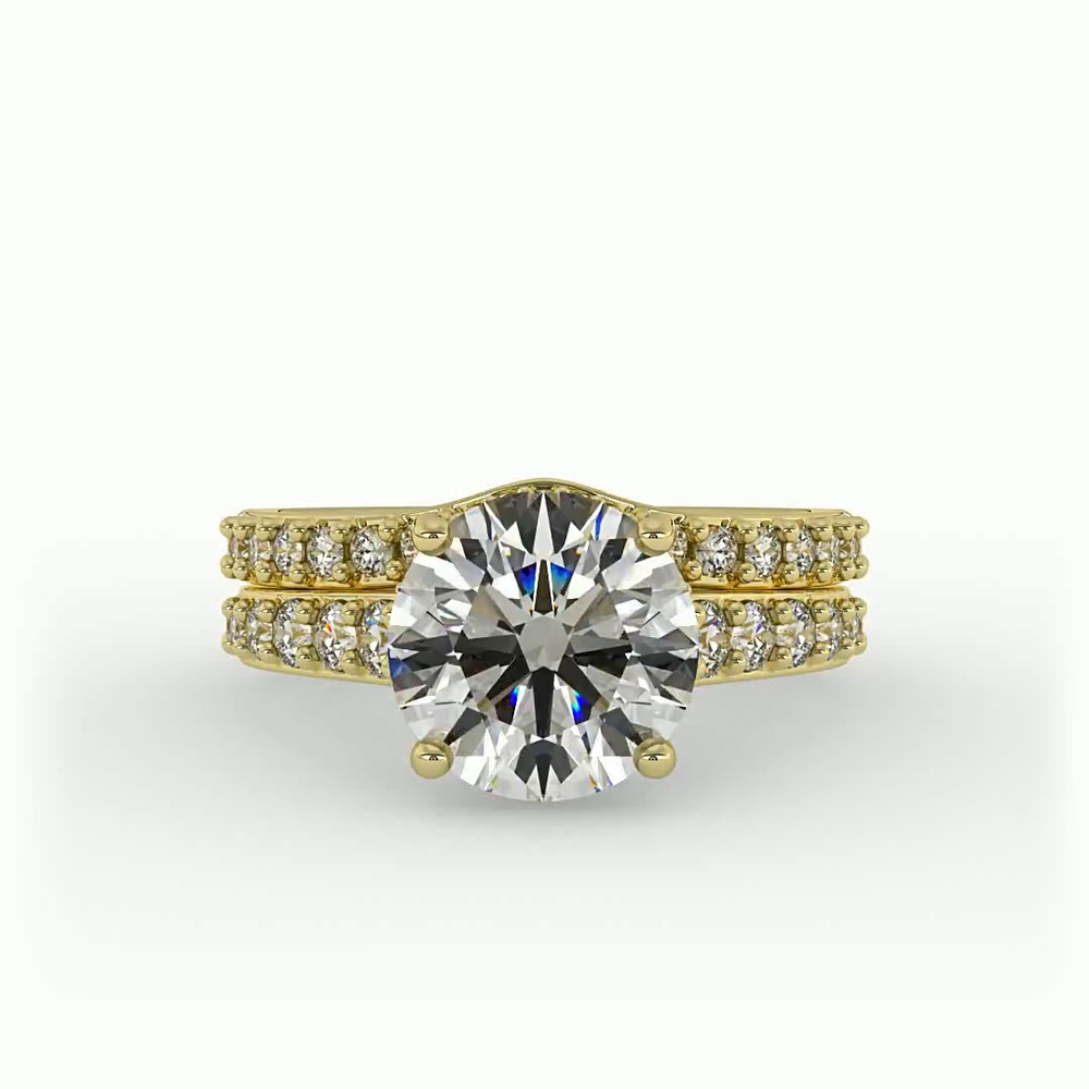 360 degree view of Abigail Pave Band