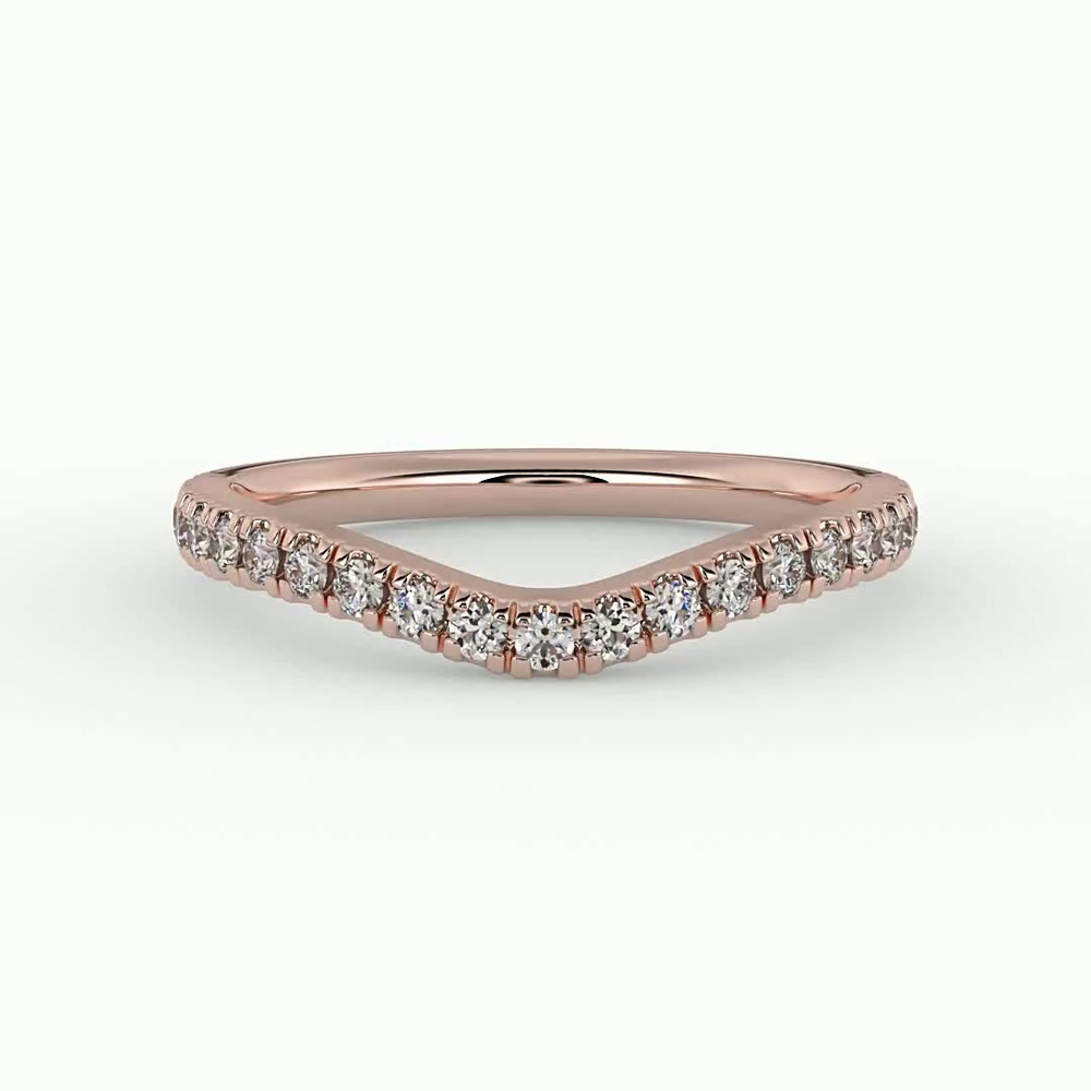 360 degree view of Eloise Pave Band