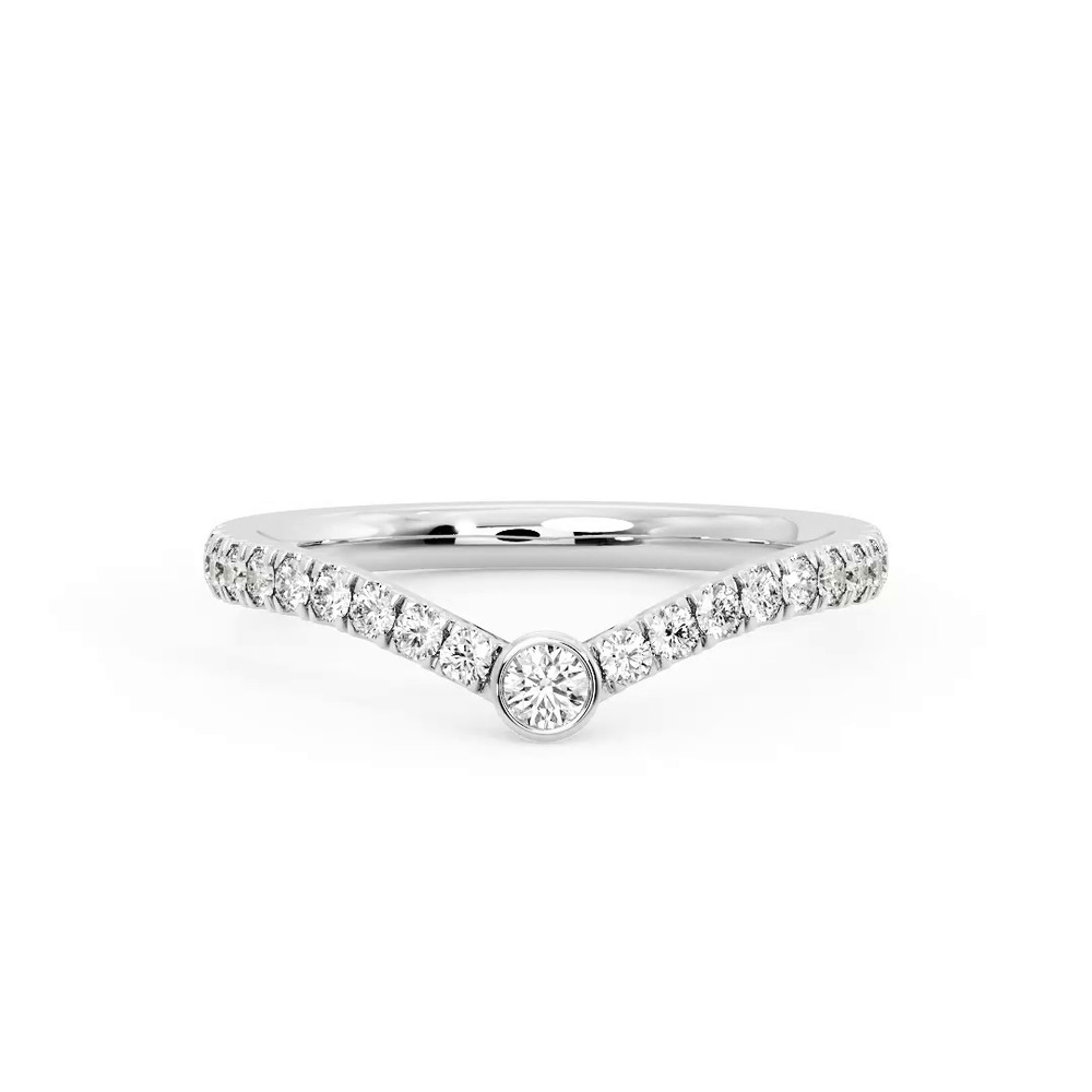 360 degree view of River Pave Band