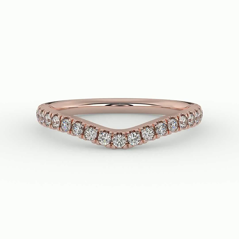 360 degree view of Amaya Pave Band