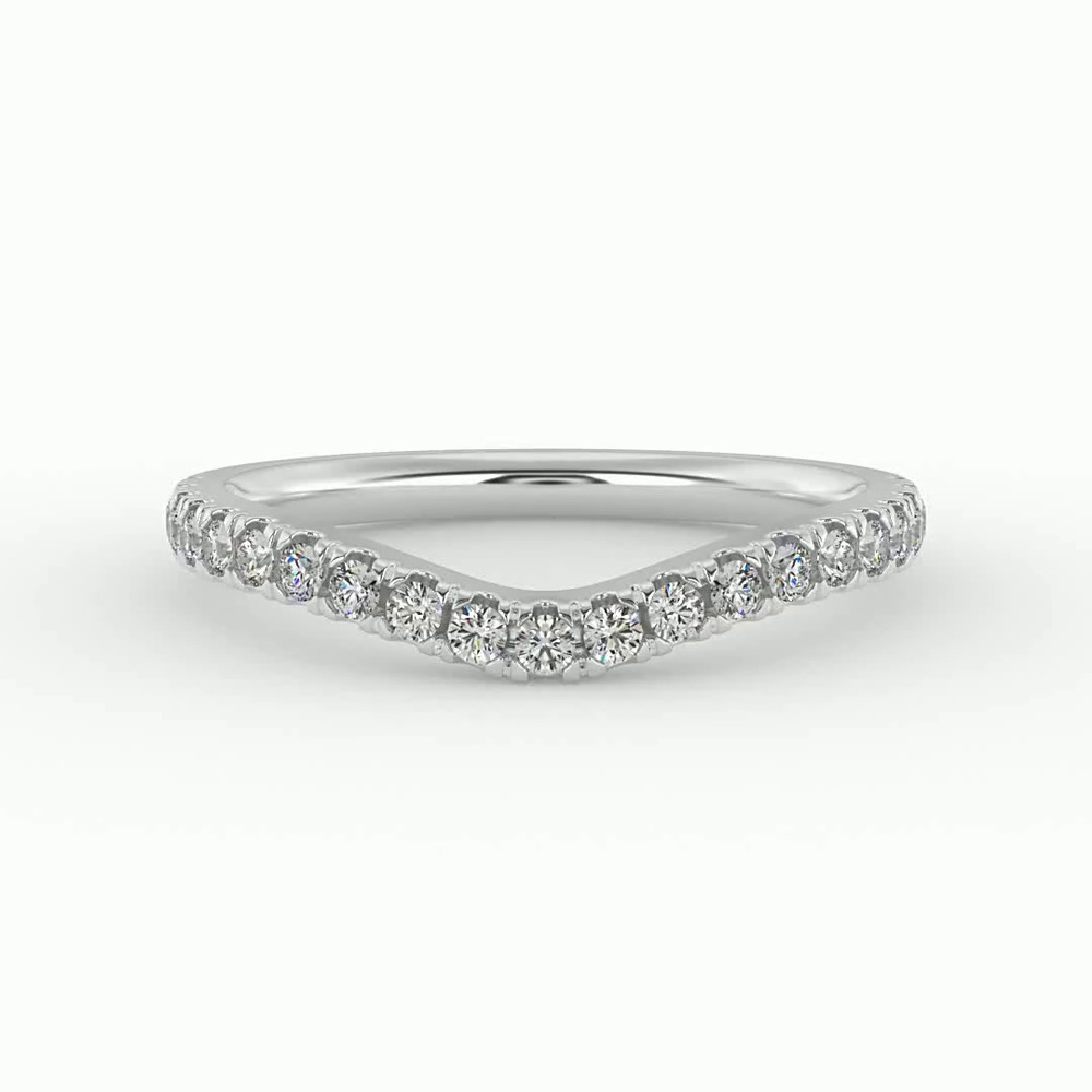 360 degree view of Amaya Pave Band