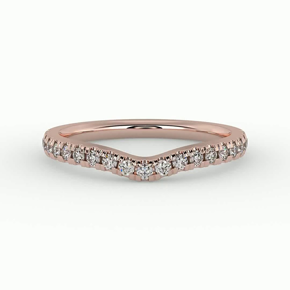360 degree view of Juliana Pave Band