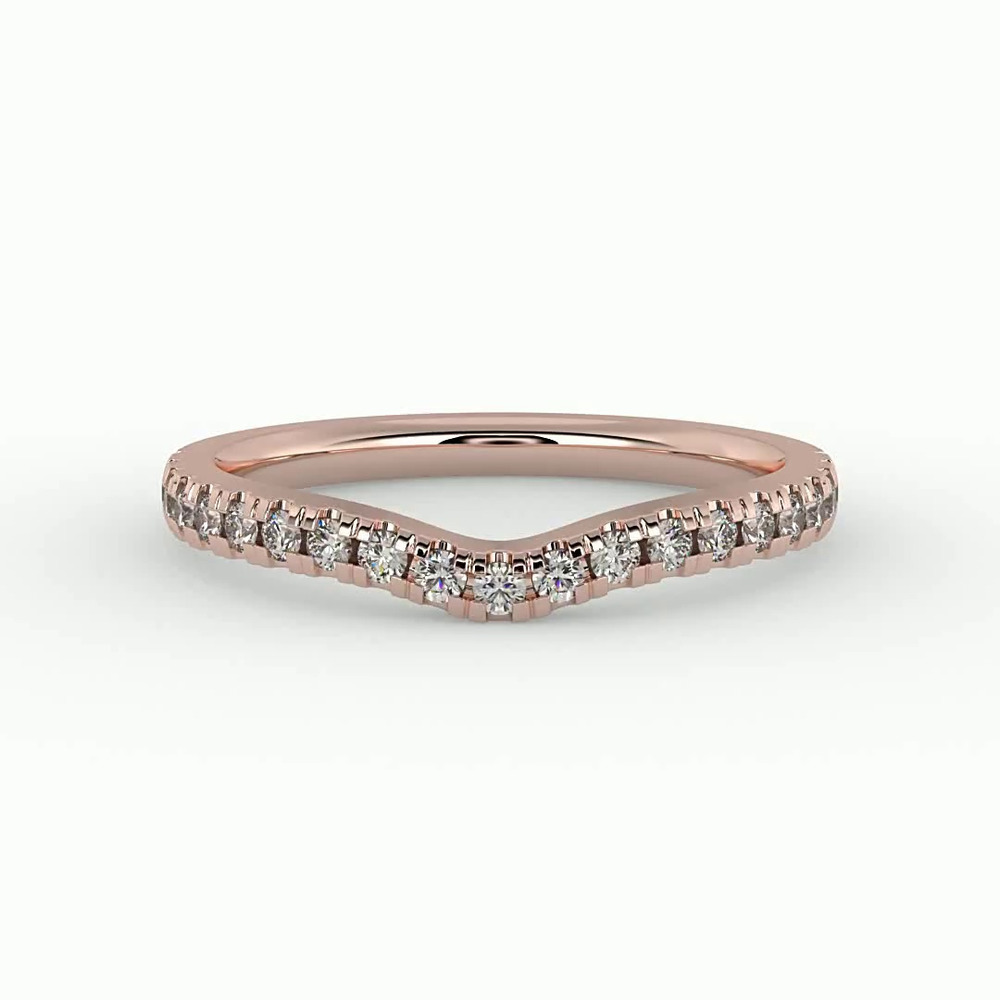 360 degree view of Jasmine Pave Band