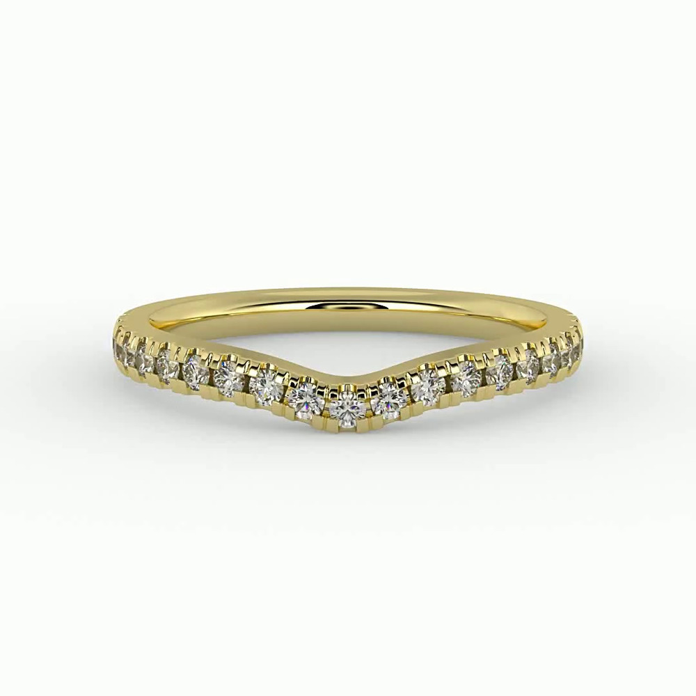 360 degree view of Jasmine Pave Band
