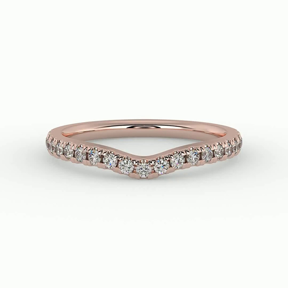 360 degree view of Millie Pave Band