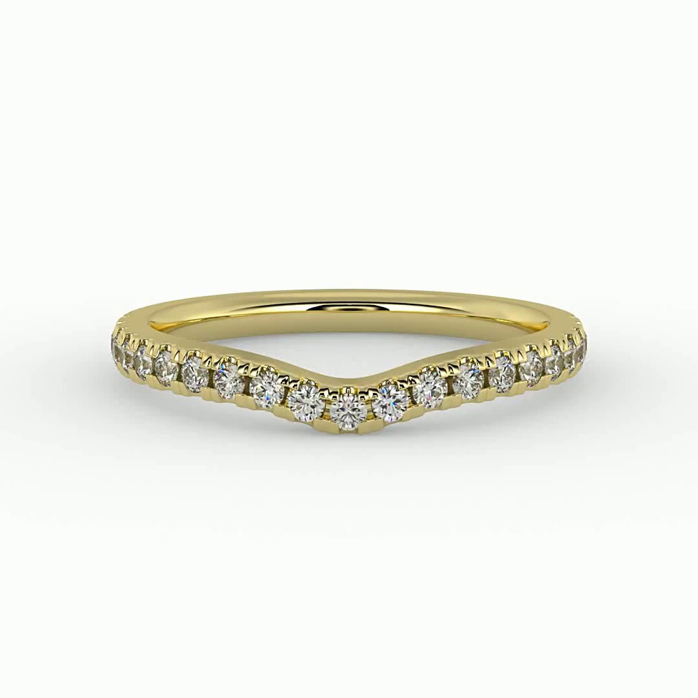360 degree view of Millie Pave Band