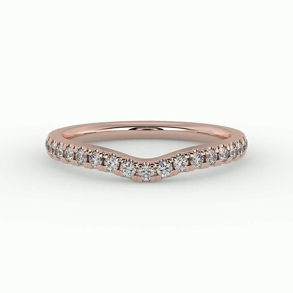 360 degree view of Amara Pave Band
