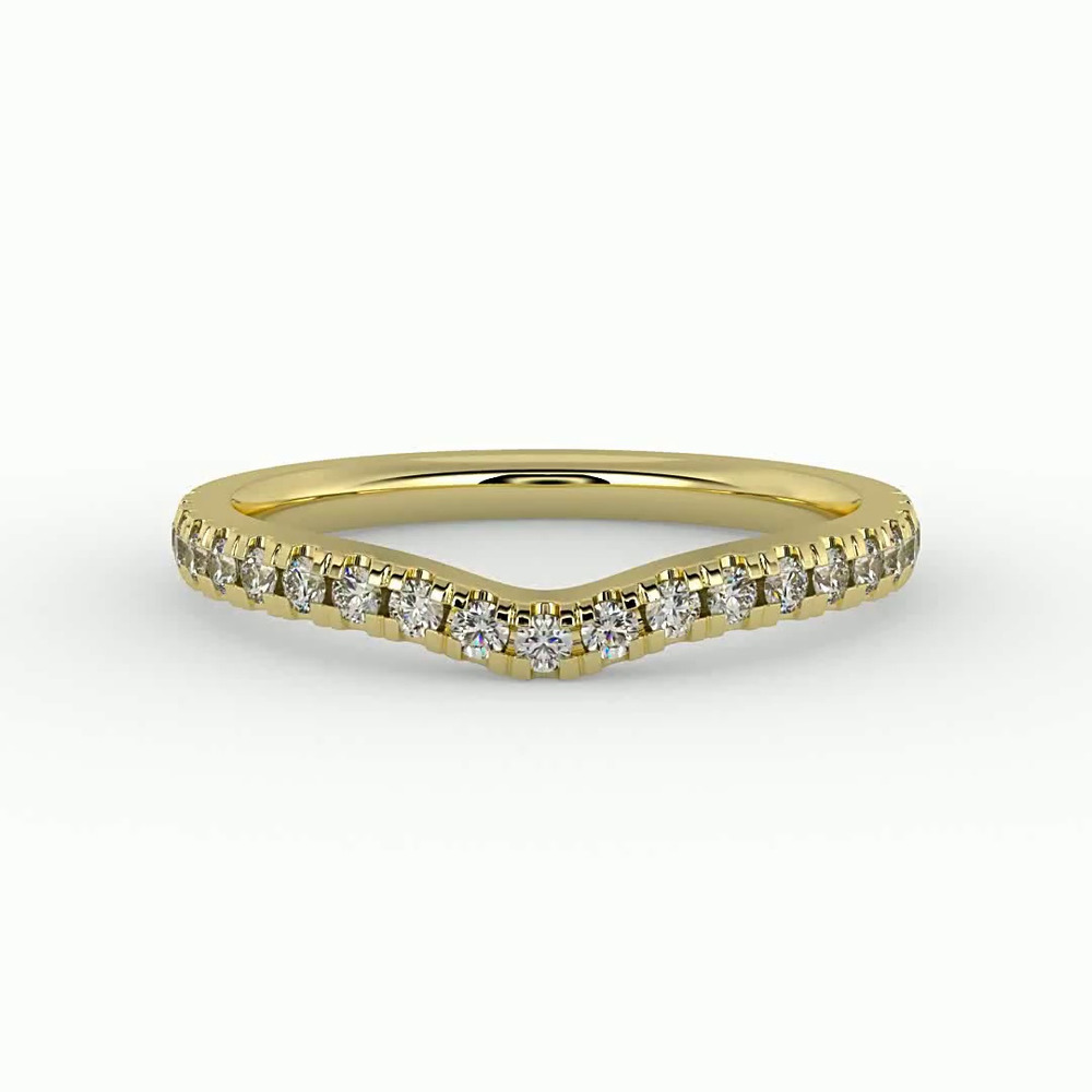360 degree view of Cecilia Pave Band