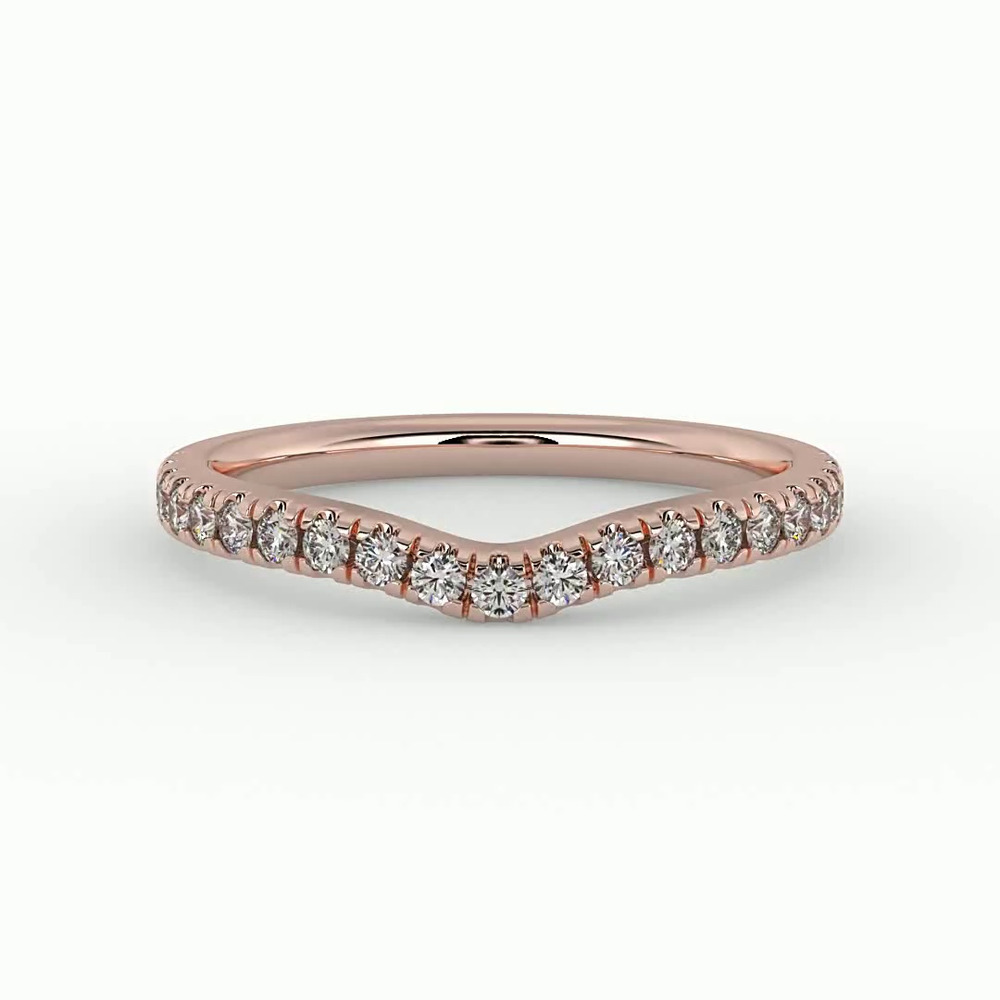 360 degree view of Valiera Pave Band