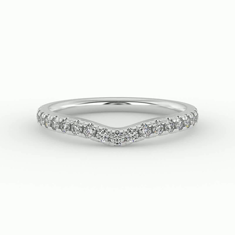 360 degree view of Valiera Pave Band