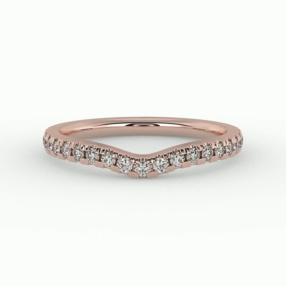 360 degree view of Alyssa Pave Band