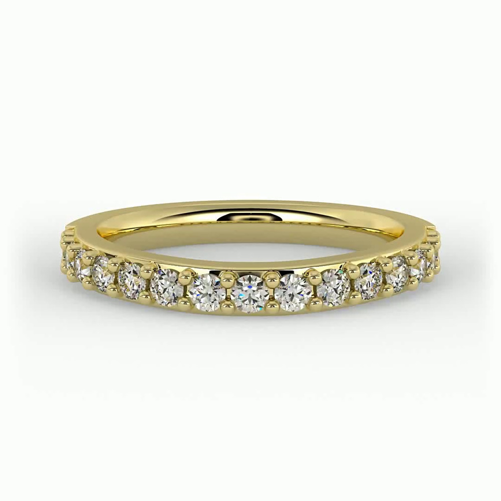 360 degree view of Alana Pave Band