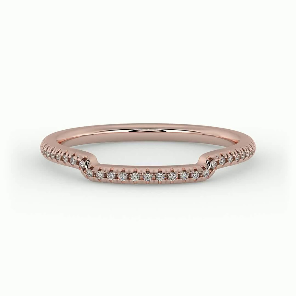 360 degree view of Gemma Pave Band