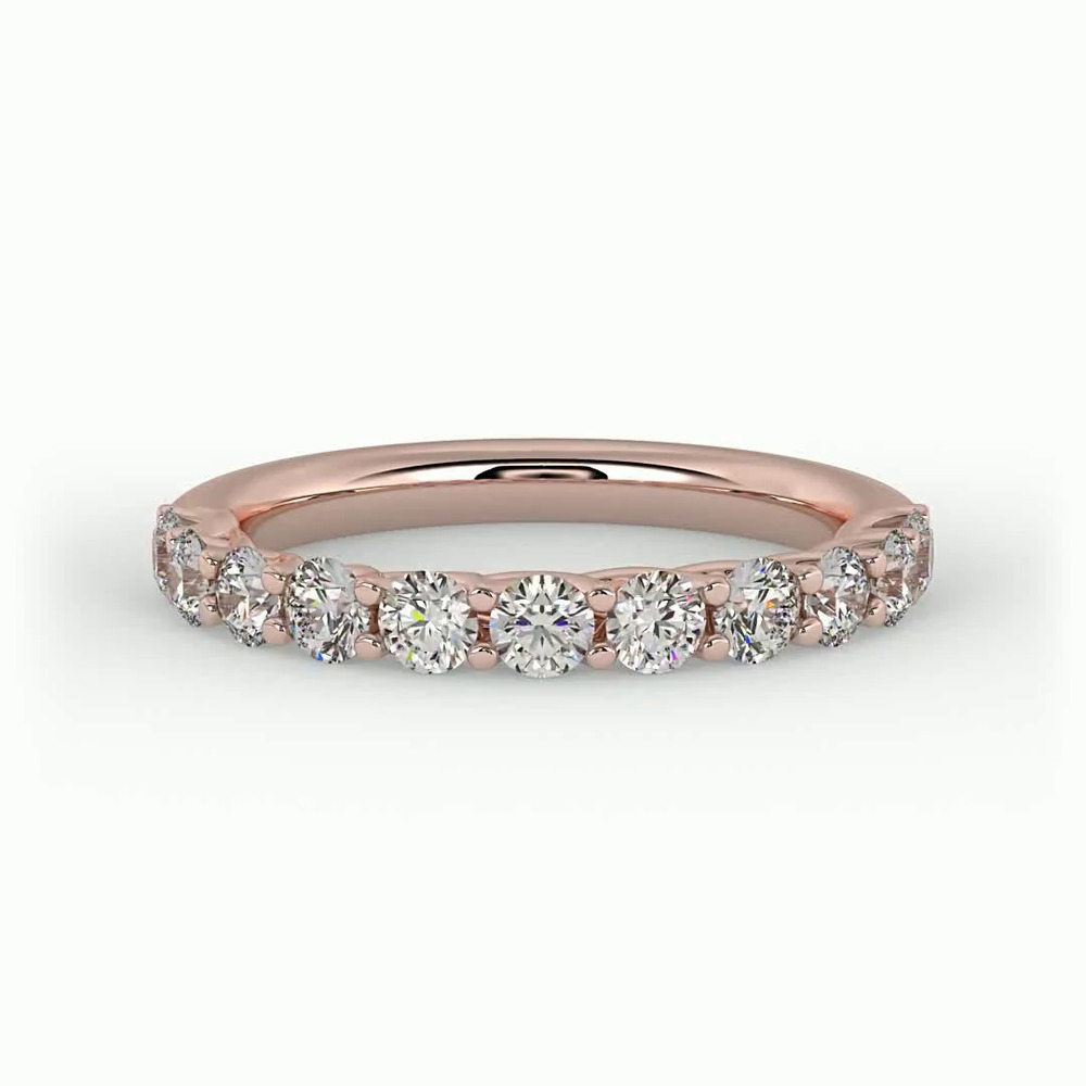 360 degree view of Annabelle Pave Band