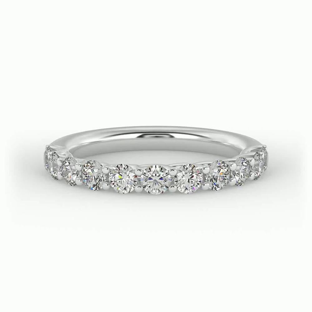 360 degree view of Annabelle Pave Band