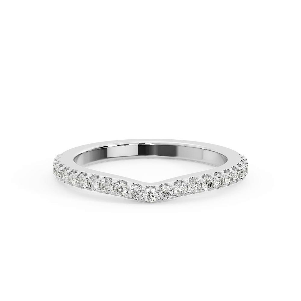 360 degree view of Sage Pave Band