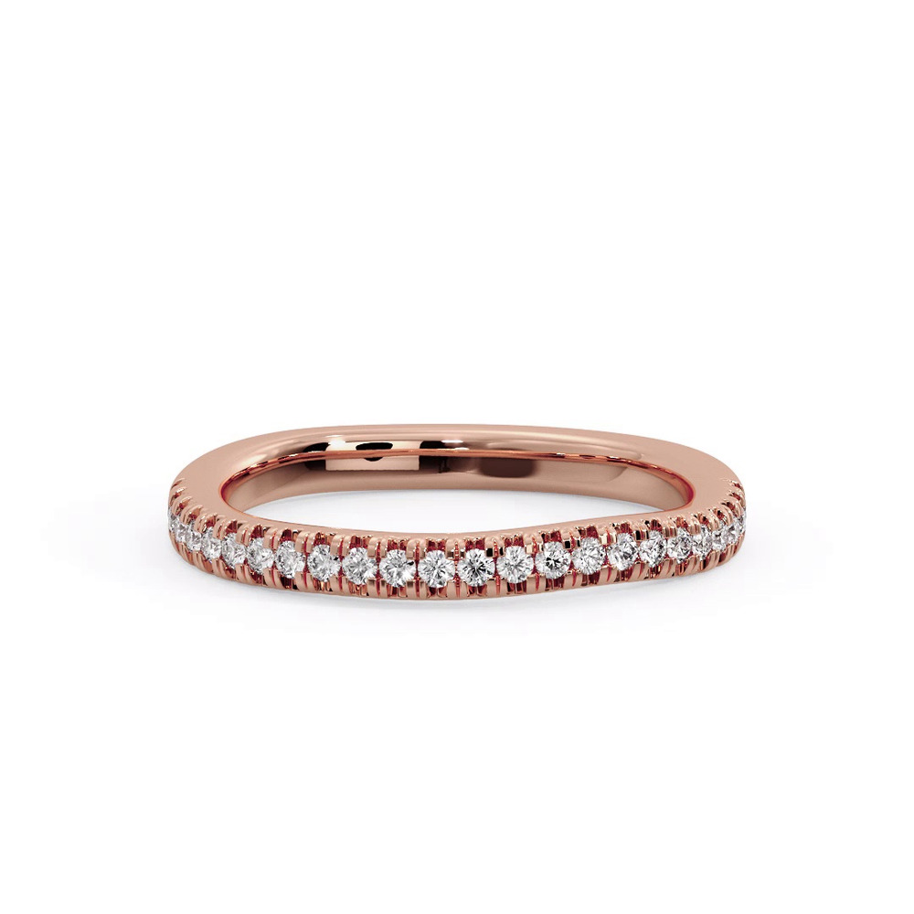 360 degree view of Trinity Pave Band