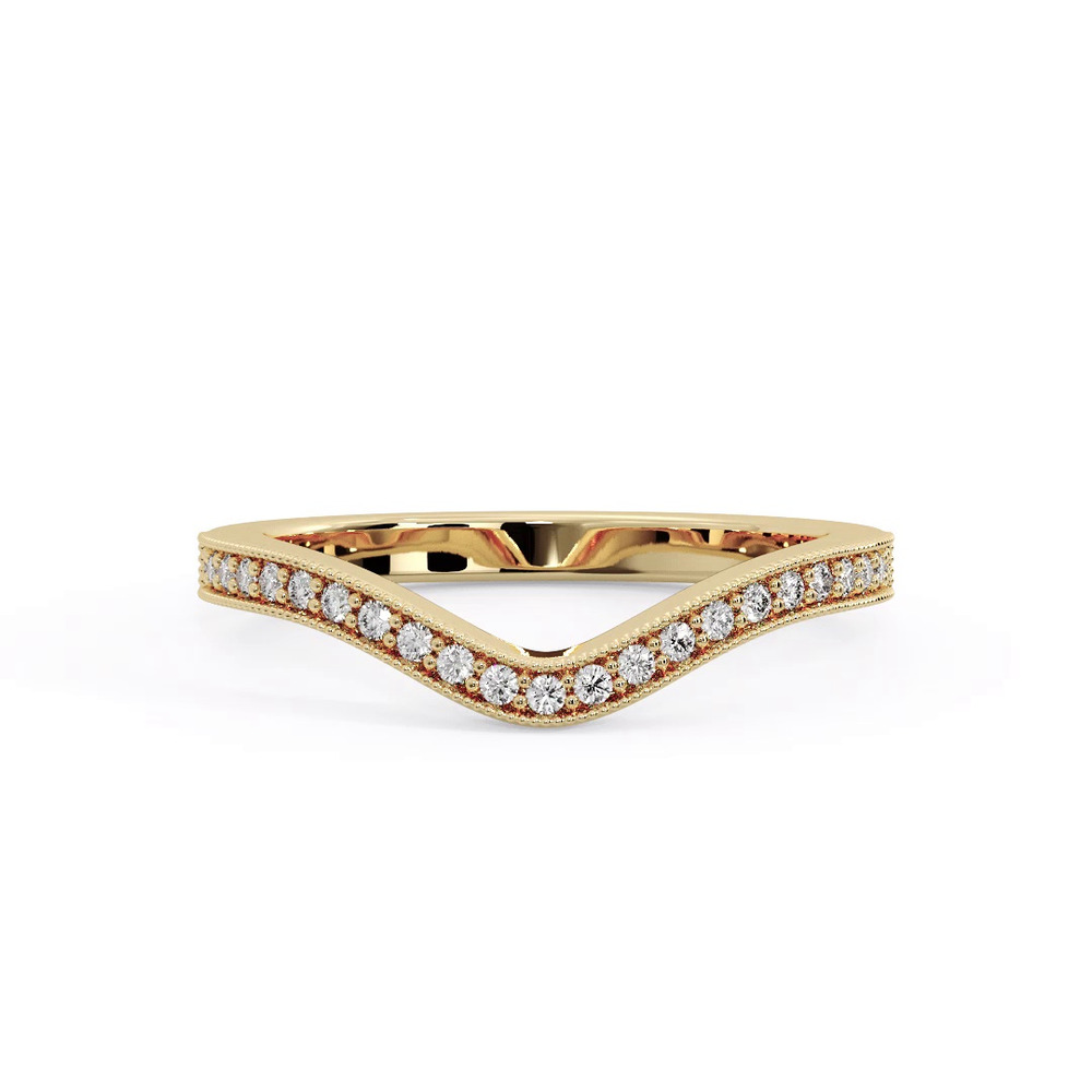 360 degree view of Alexa Pave Band