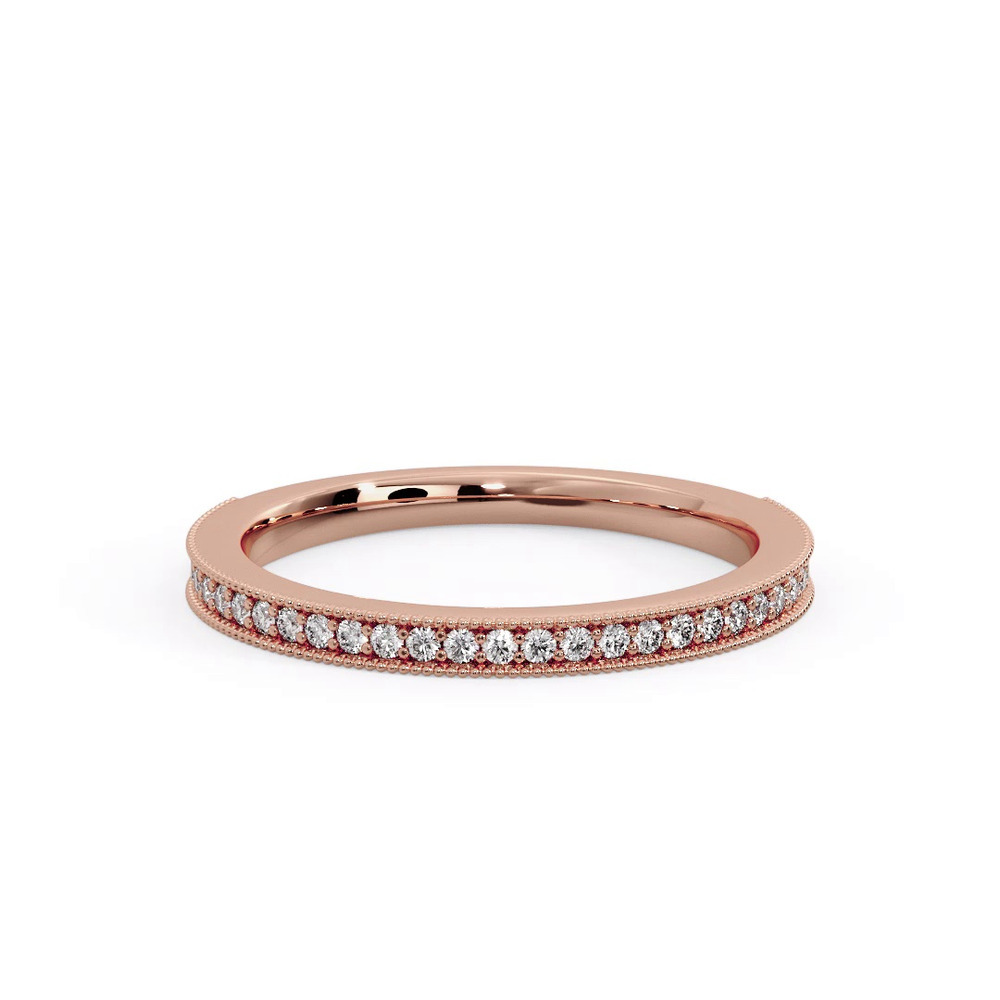 360 degree view of Lilly Pave Band