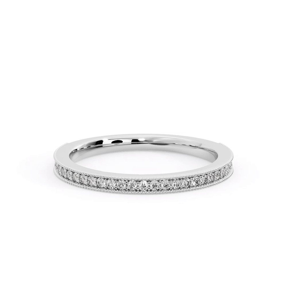 360 degree view of Lilly Pave Band