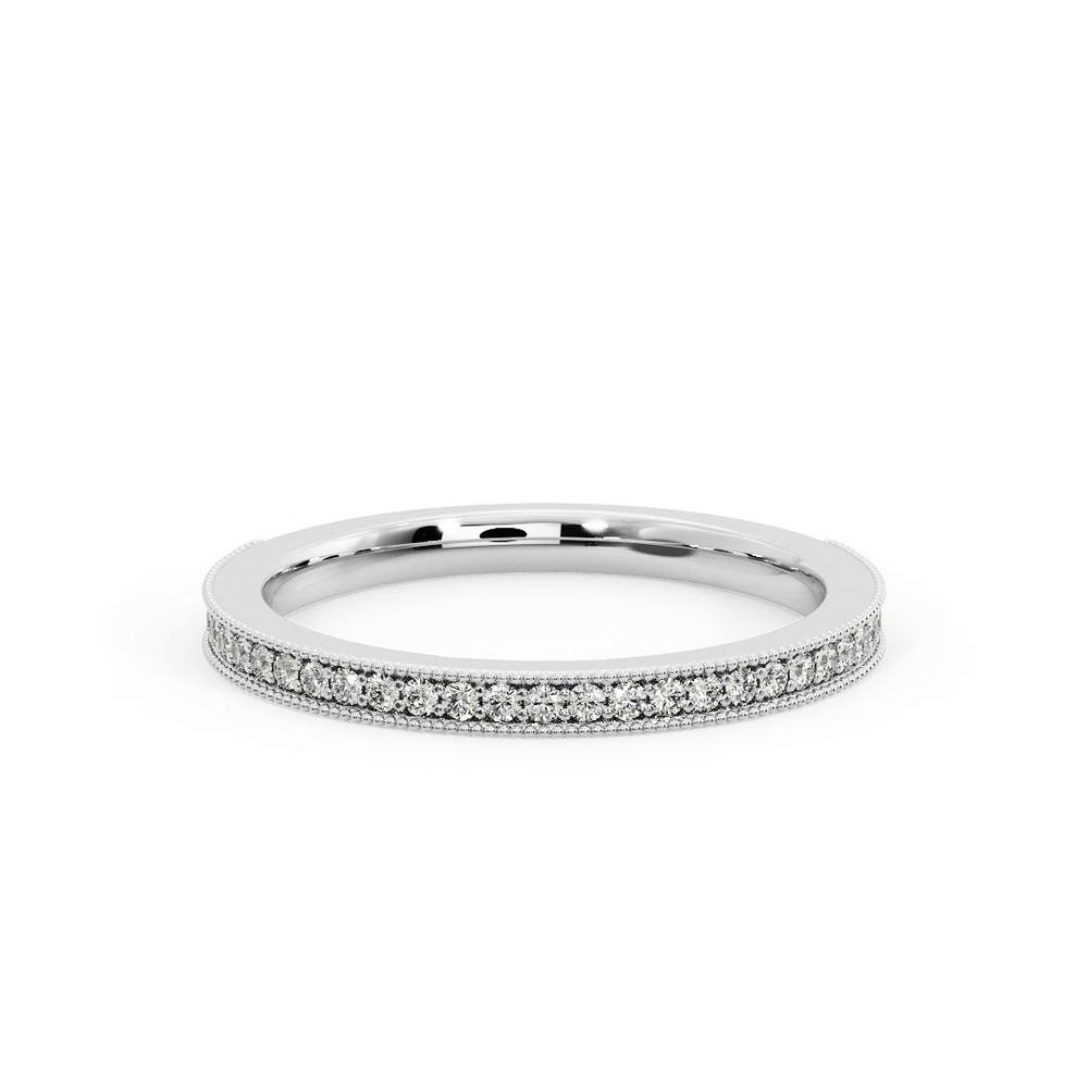 360 degree view of Winter Pave Band