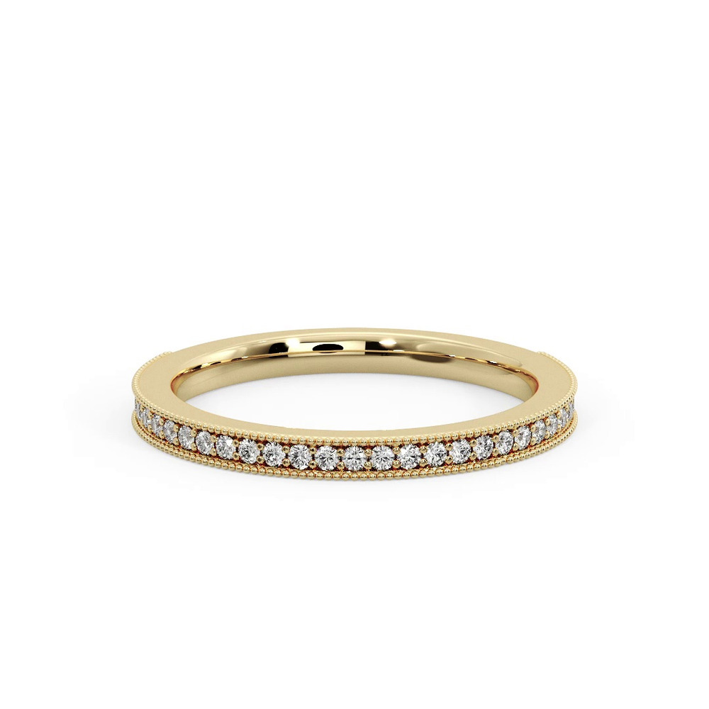 360 degree view of Winter Pave Band