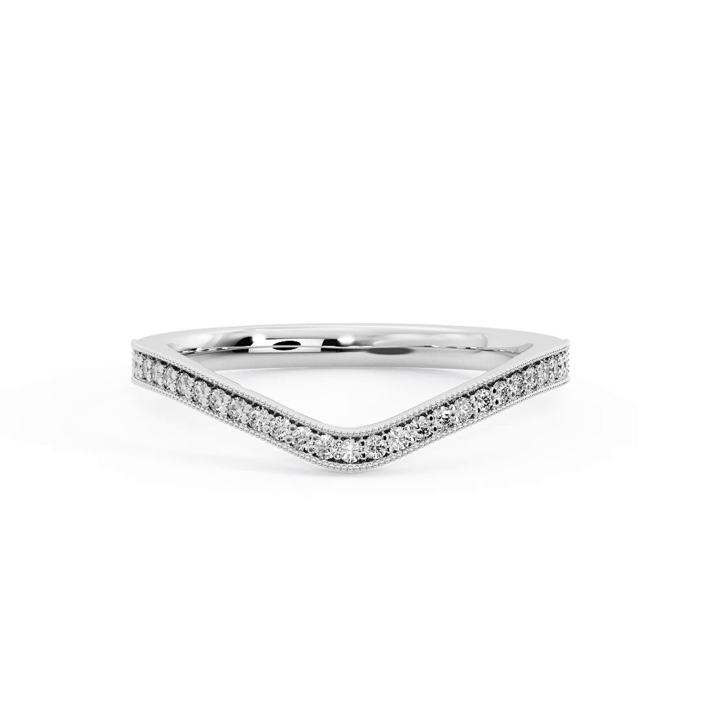 360 degree view of Lilith Pave Band