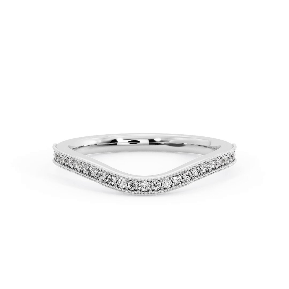 360 degree view of Evie Pave Band