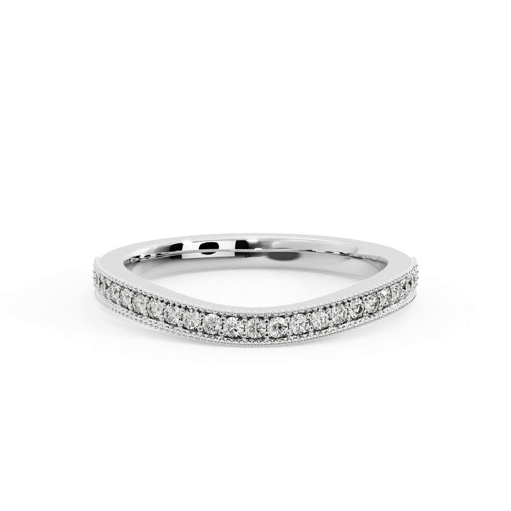 360 degree view of Lilah Pave Band