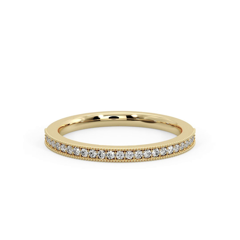 360 degree view of Fatima Pave Band