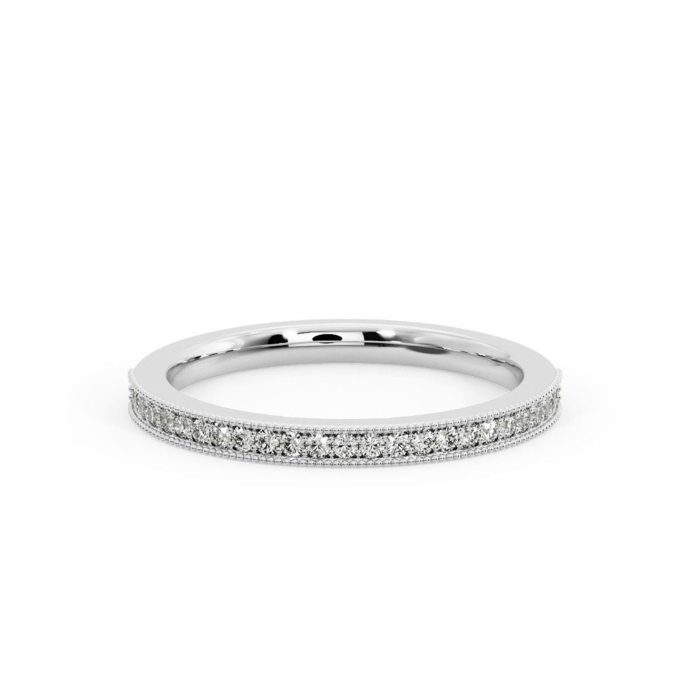 360 degree view of Fatima Pave Band