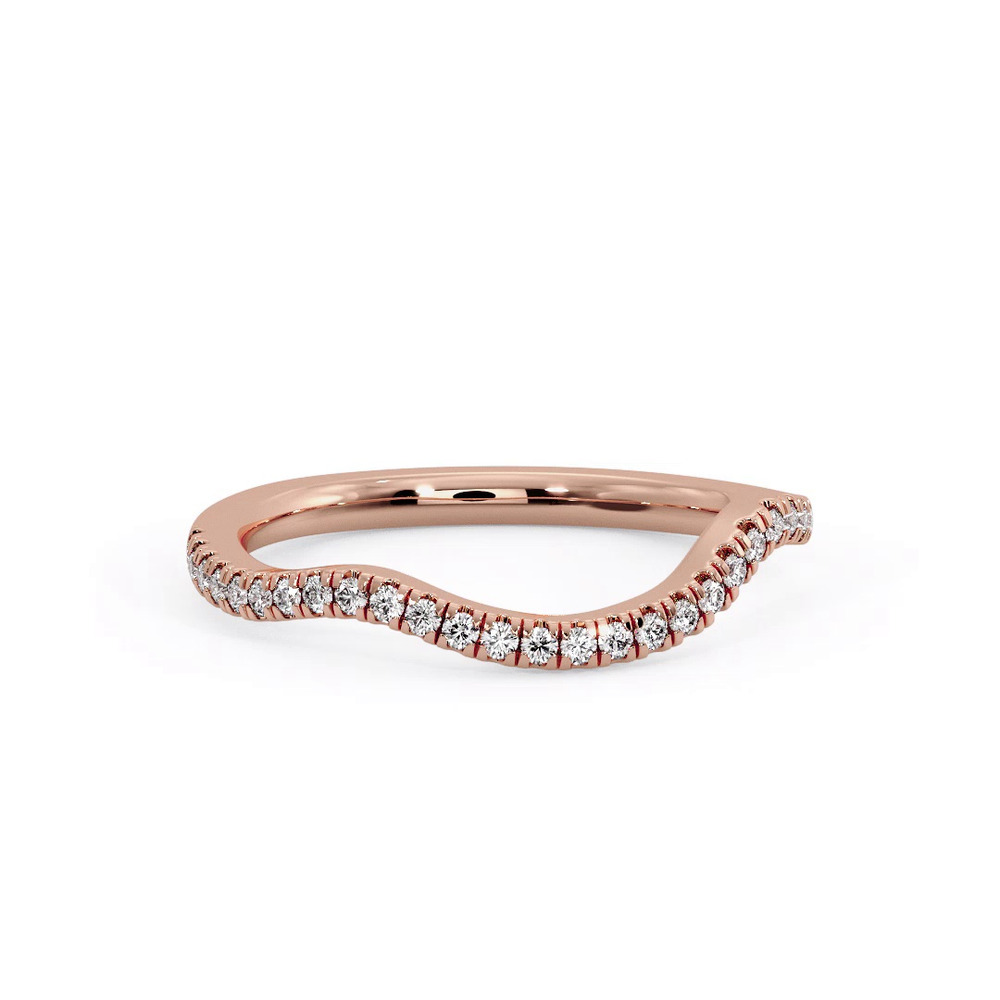 360 degree view of Alivia Pave Band