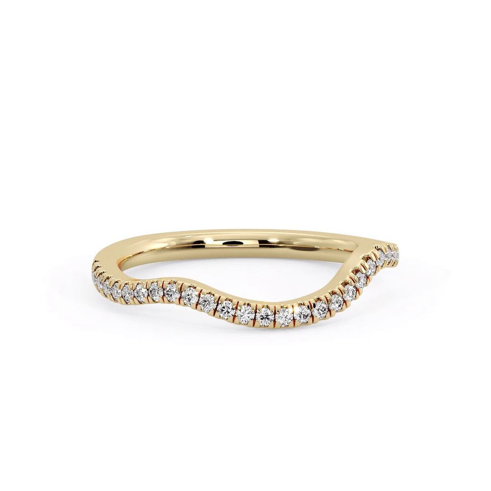 360 degree view of Alivia Pave Band