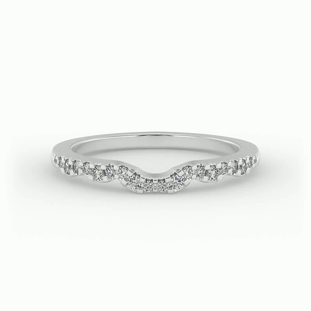 360 degree view of Samara Pave Band