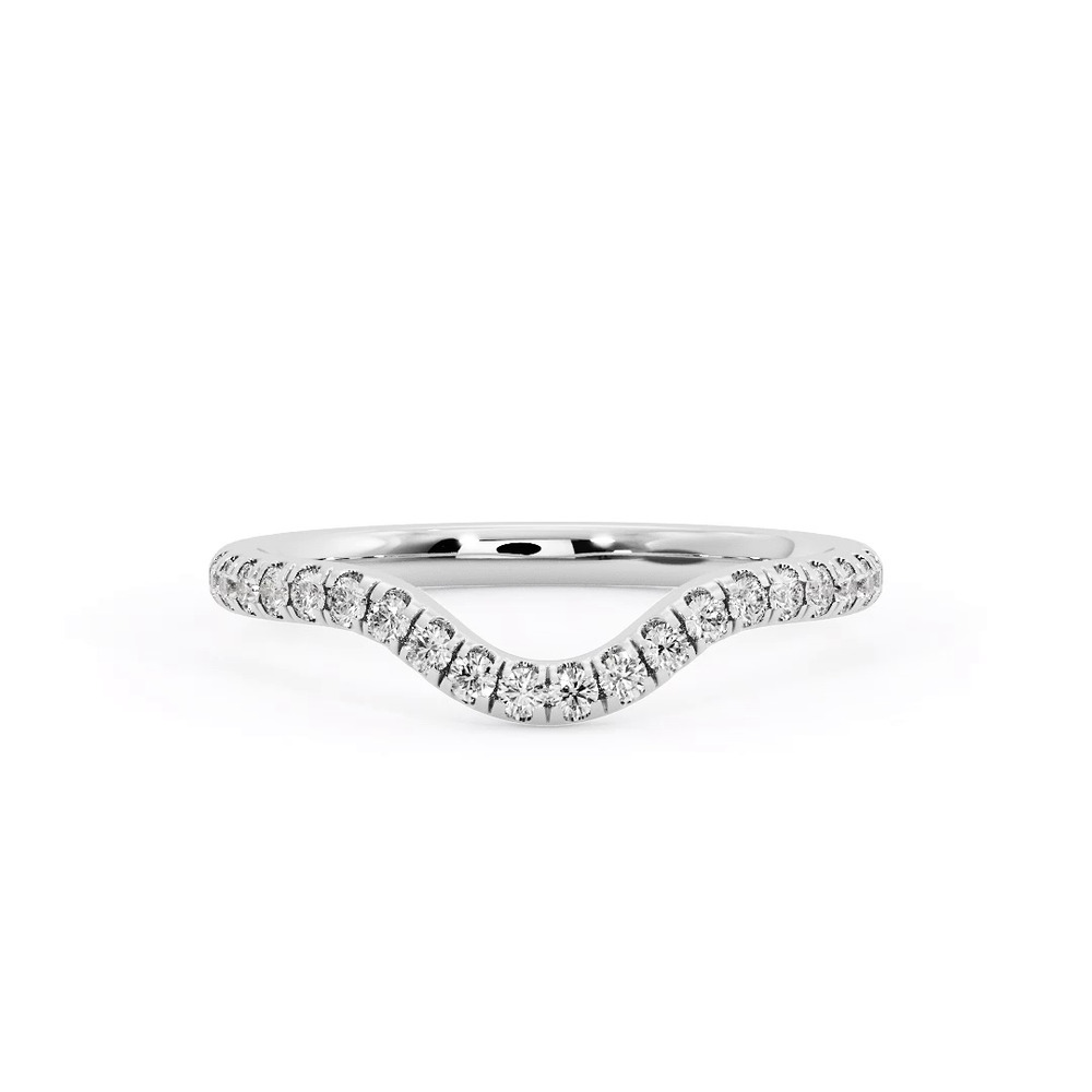 360 degree view of Destiny Pave Band