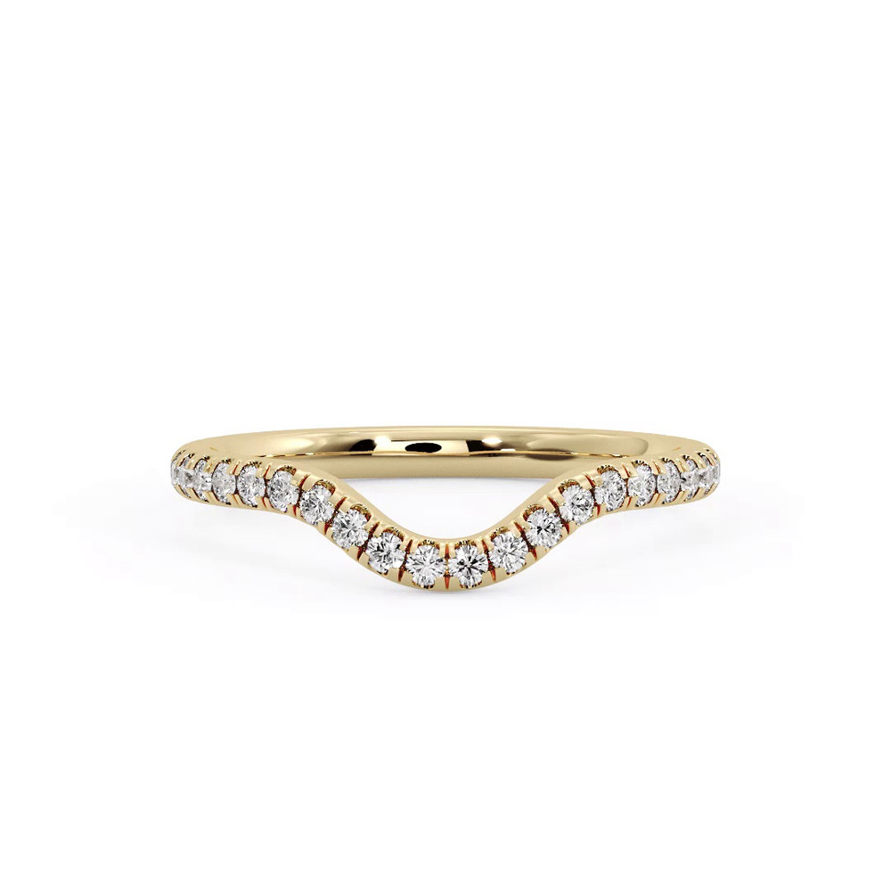 360 degree view of Destiny Pave Band