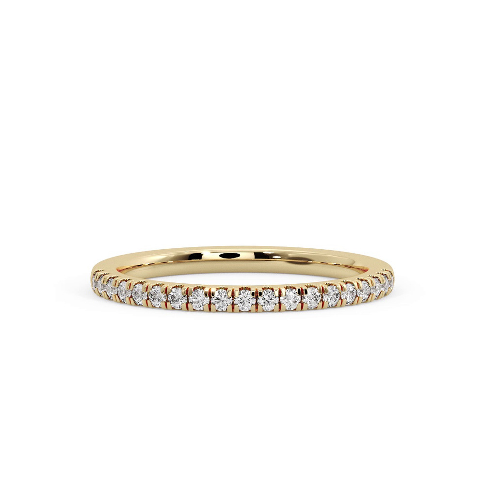 360 degree view of Celeste Pave Band