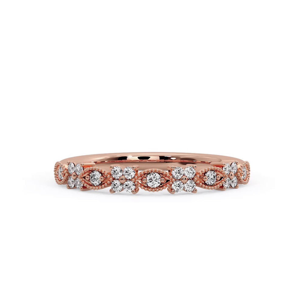 360 degree view of Evangeline Pave Band