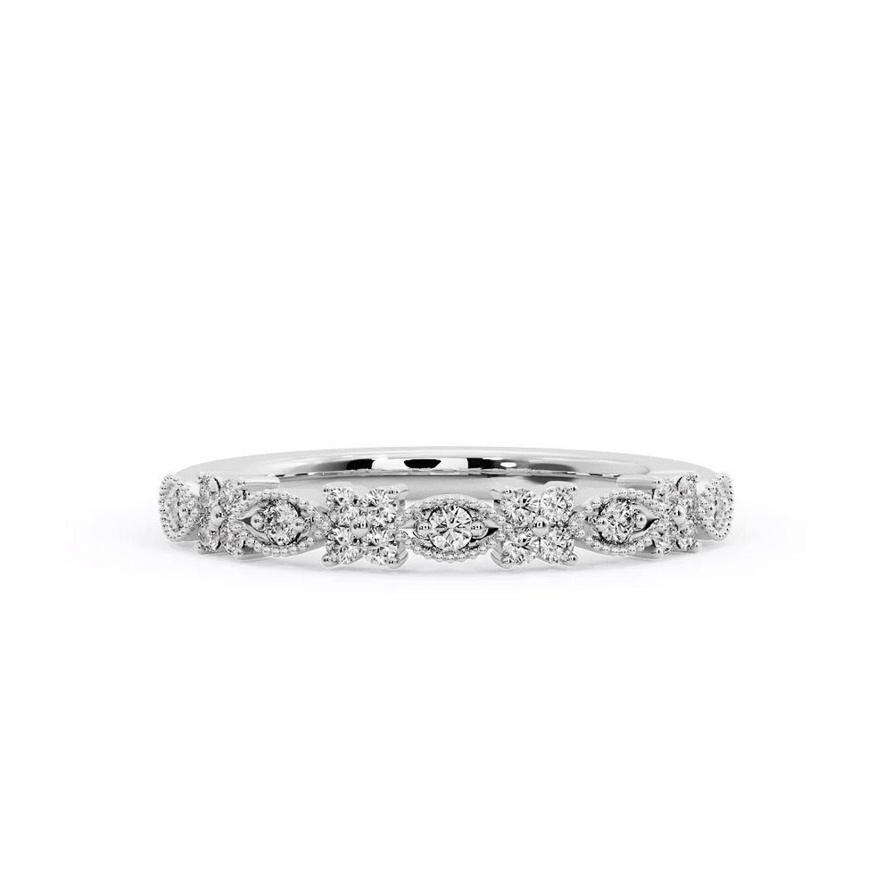 360 degree view of Evangeline Pave Band